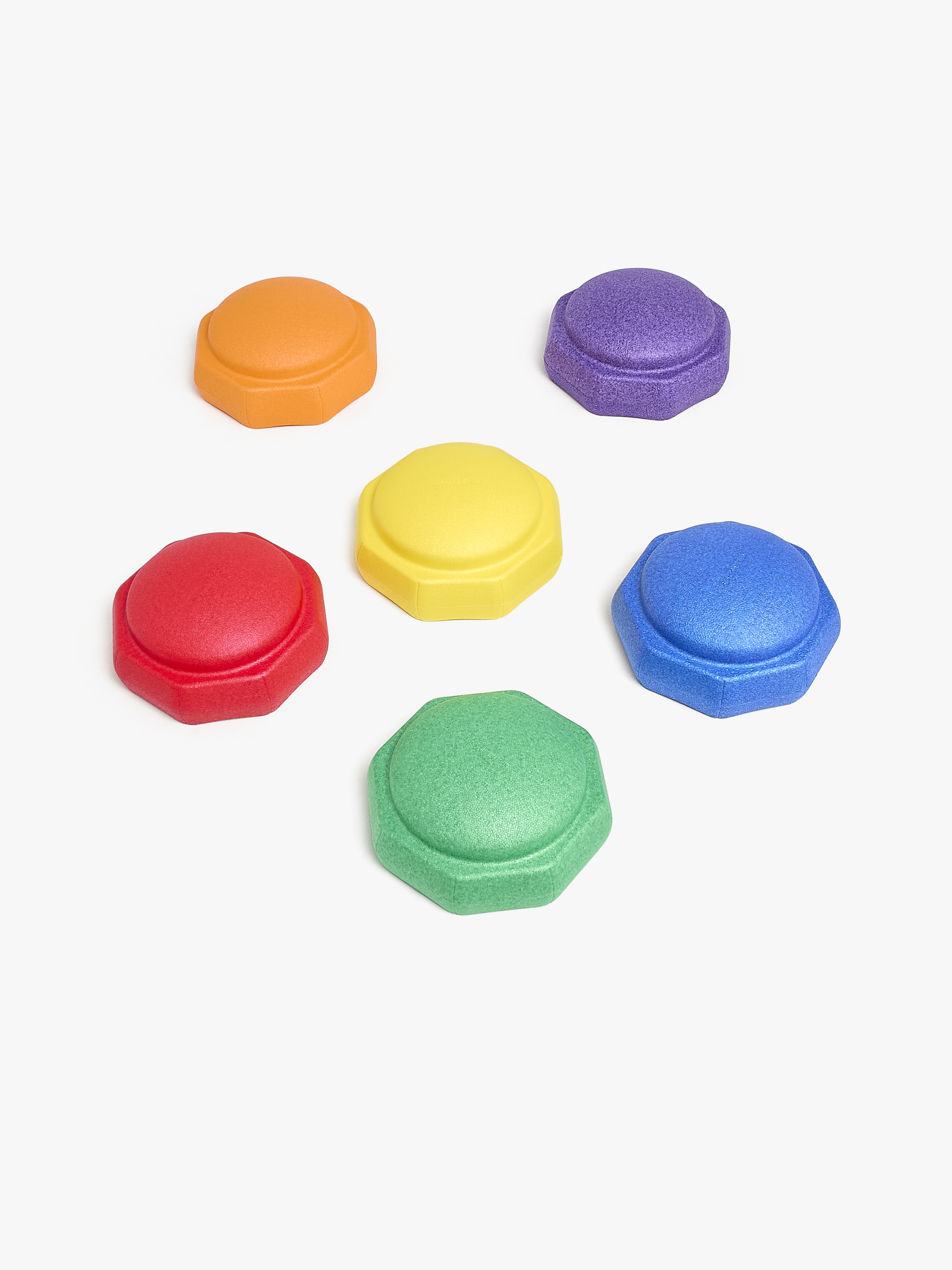 Cloudberry Castle Balanciersteine 6er-Pack, Regenbogen