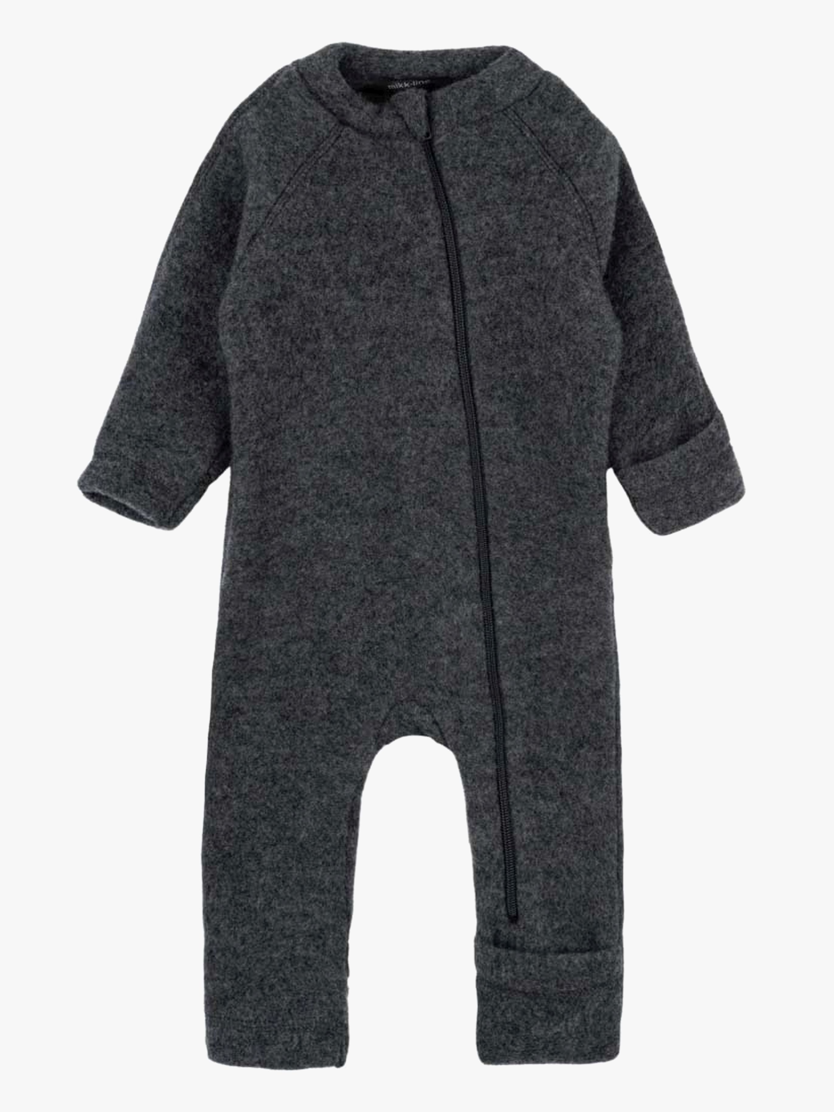 Mikk-Line Woll-Overall Merino, Anthracite Melange, 68