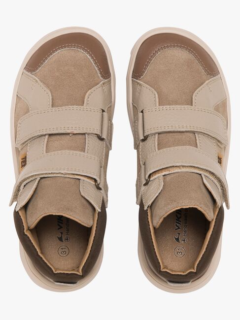Viking Molde Barefoot Mid TEX 2V Sneaker, Dark Natural