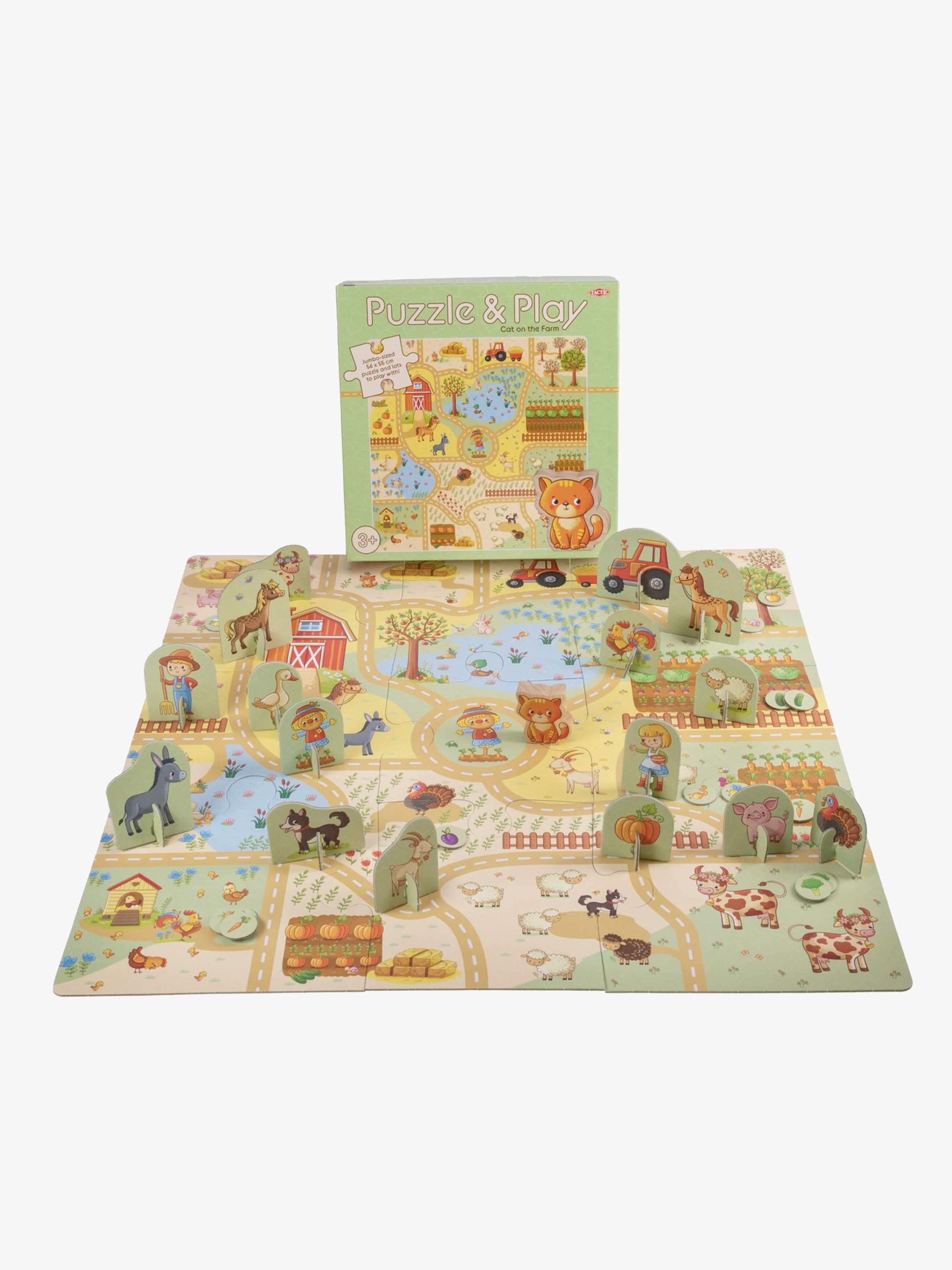 Tactic My First Puzzle &  Play Cat on the Farm