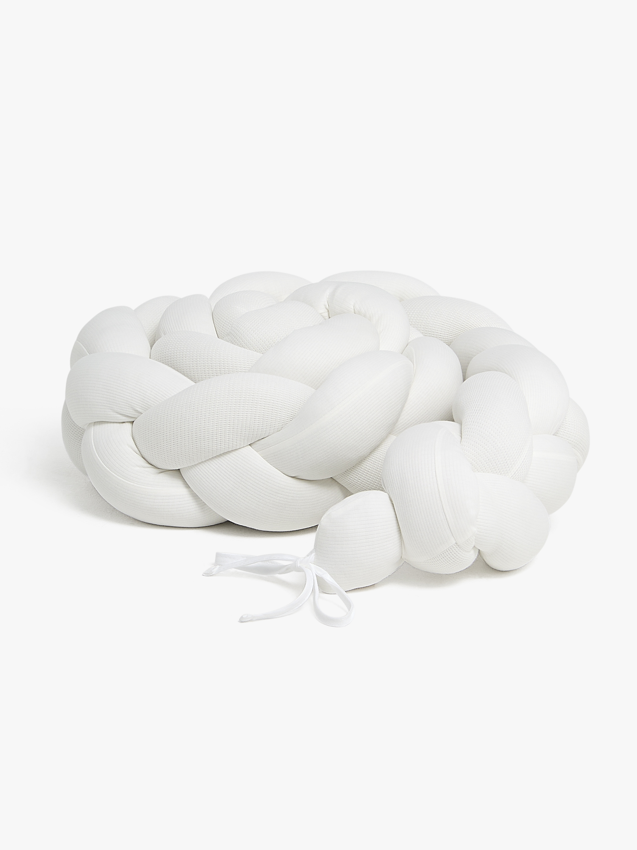 BimbiDreams Geflochtenes Nestchen, Weiß