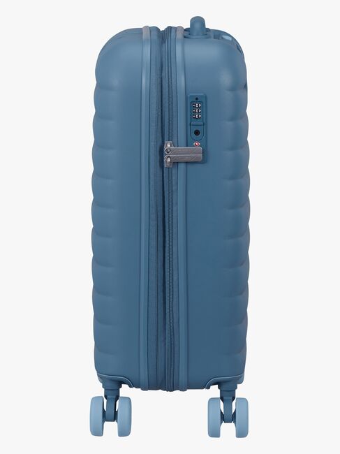 American Tourister Neovibe Spinner Koffer 37-43L, Steel Blue