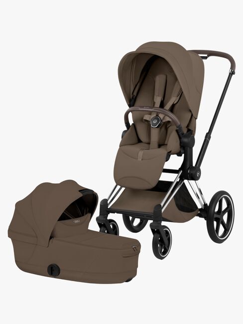 Cybex PRIAM Style Kombikinderwagen, Chrome Brown/Coconut Brown 915620.jpg