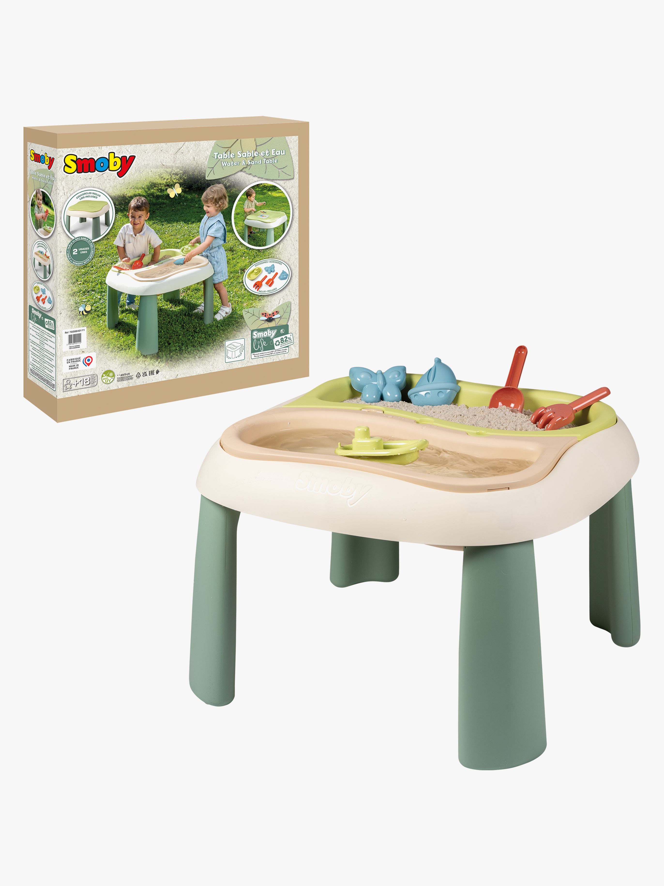 Smoby Life Sand &  Water Spieltisch
