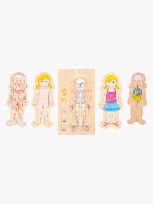 Small Foot Puzzle Anatomie, Rosa