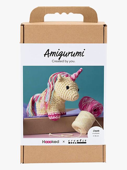 Creativ Company Häkelset Amigurumi Einhorn DIY