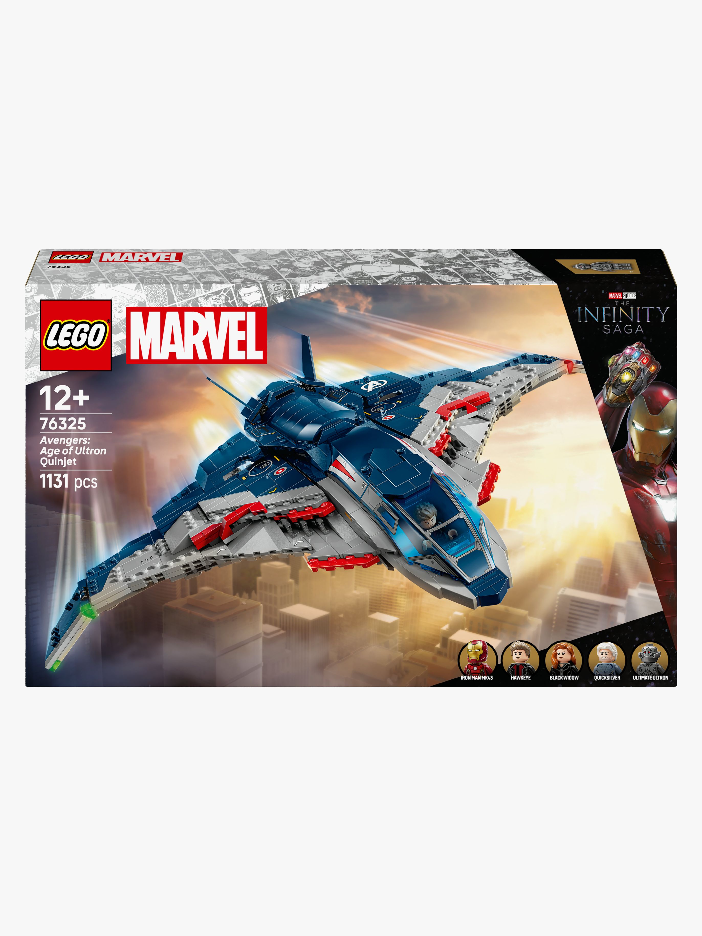 Super Heroes 76325 Avengers: Age of Ultron Quinjet