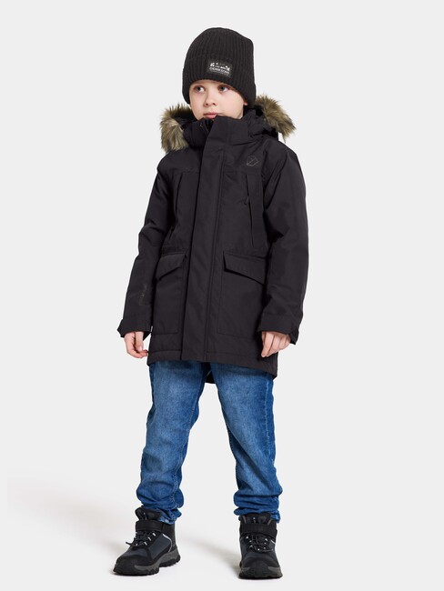 Didriksons Oxid Winterjacke, Schwarz