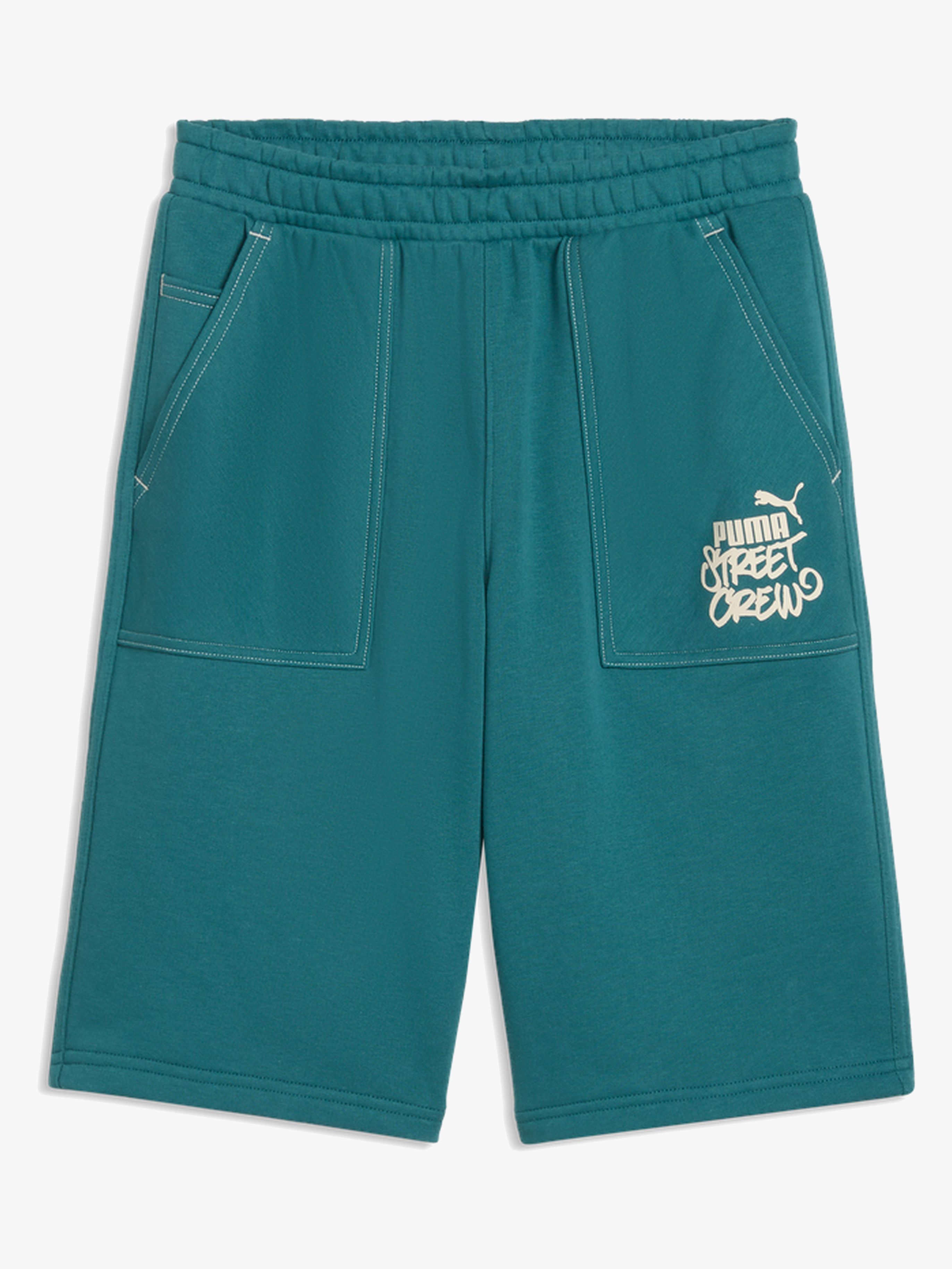 Puma MID90s Lockere lange Shorts, Grün, 152