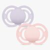 MAM Perfect Schnuller Silikon 2er-Pack 6-16m, Rosa