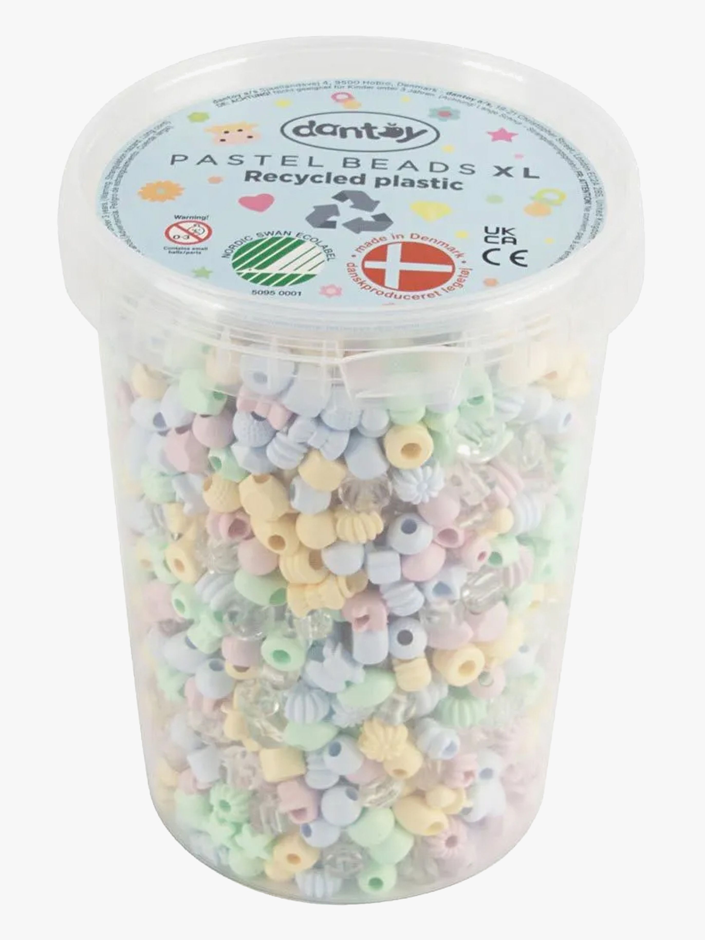 Dantoy Pastell Perlen XL 1580 Teile