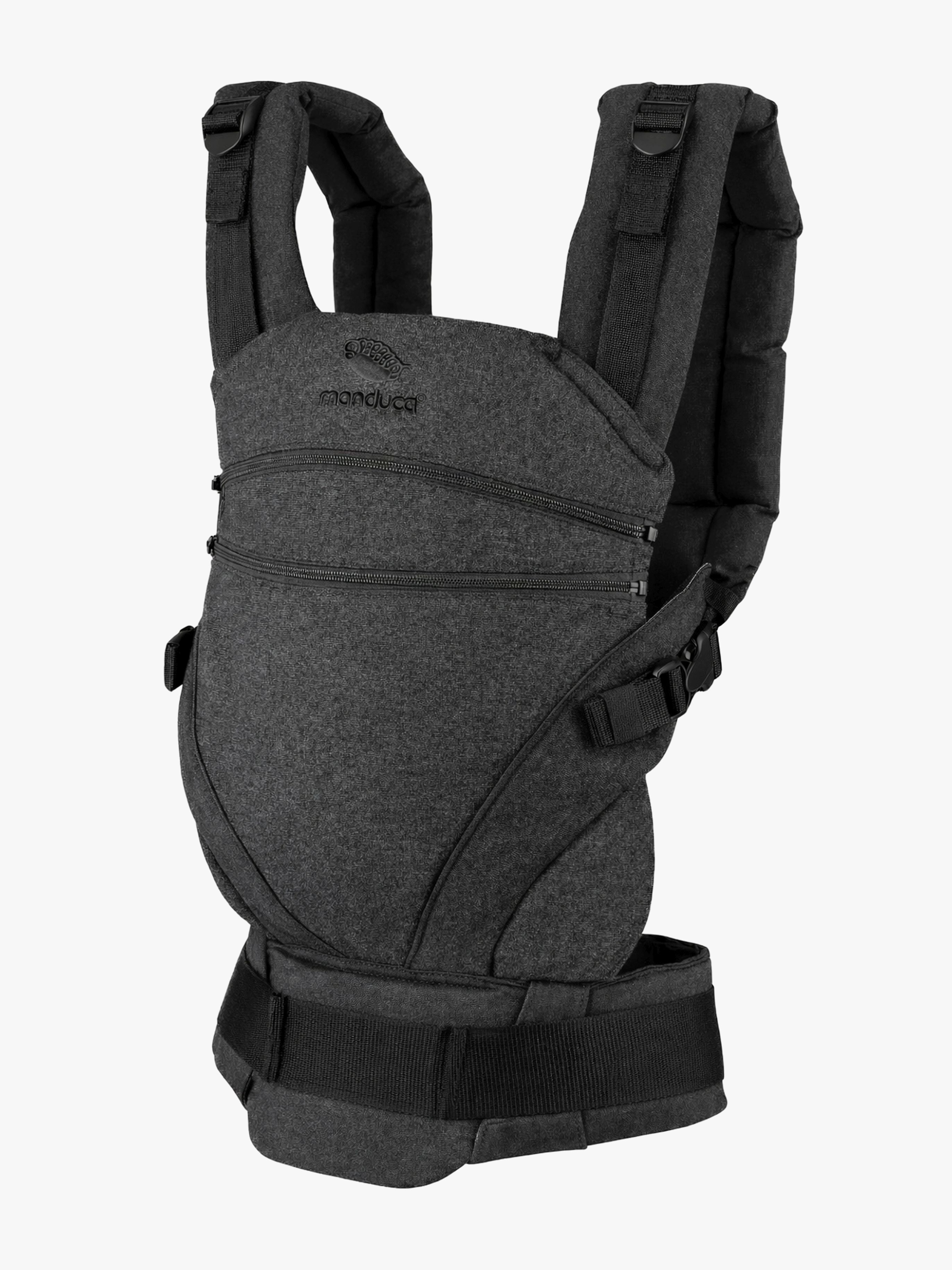 XT Babytrage, Melange Black