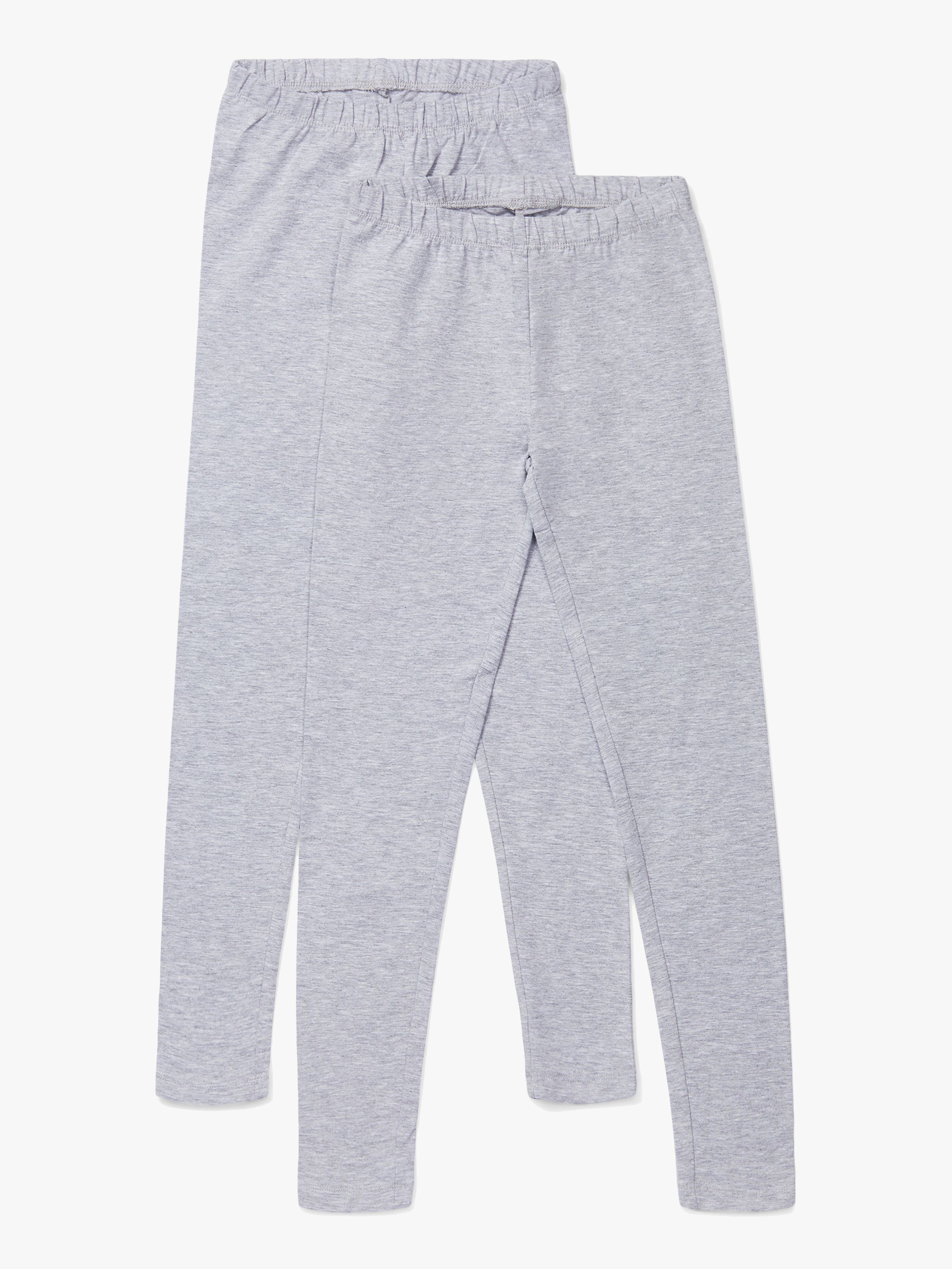 Luca &  Lola Agata Leggings 2er-Pack, Grey Melange 158-163