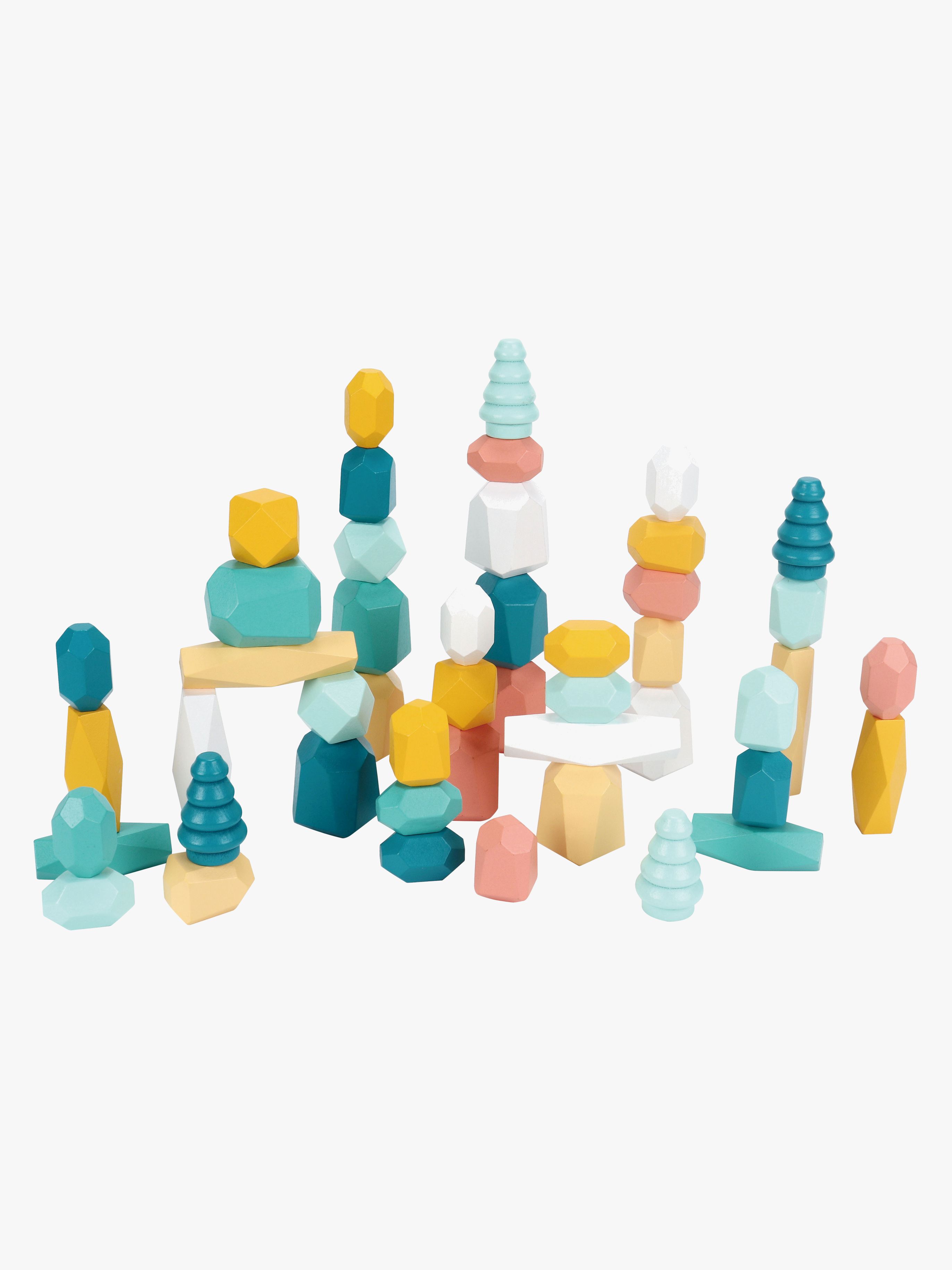 Kinder and Kids Stapelsteine 48 Teile, Babyspielzeug