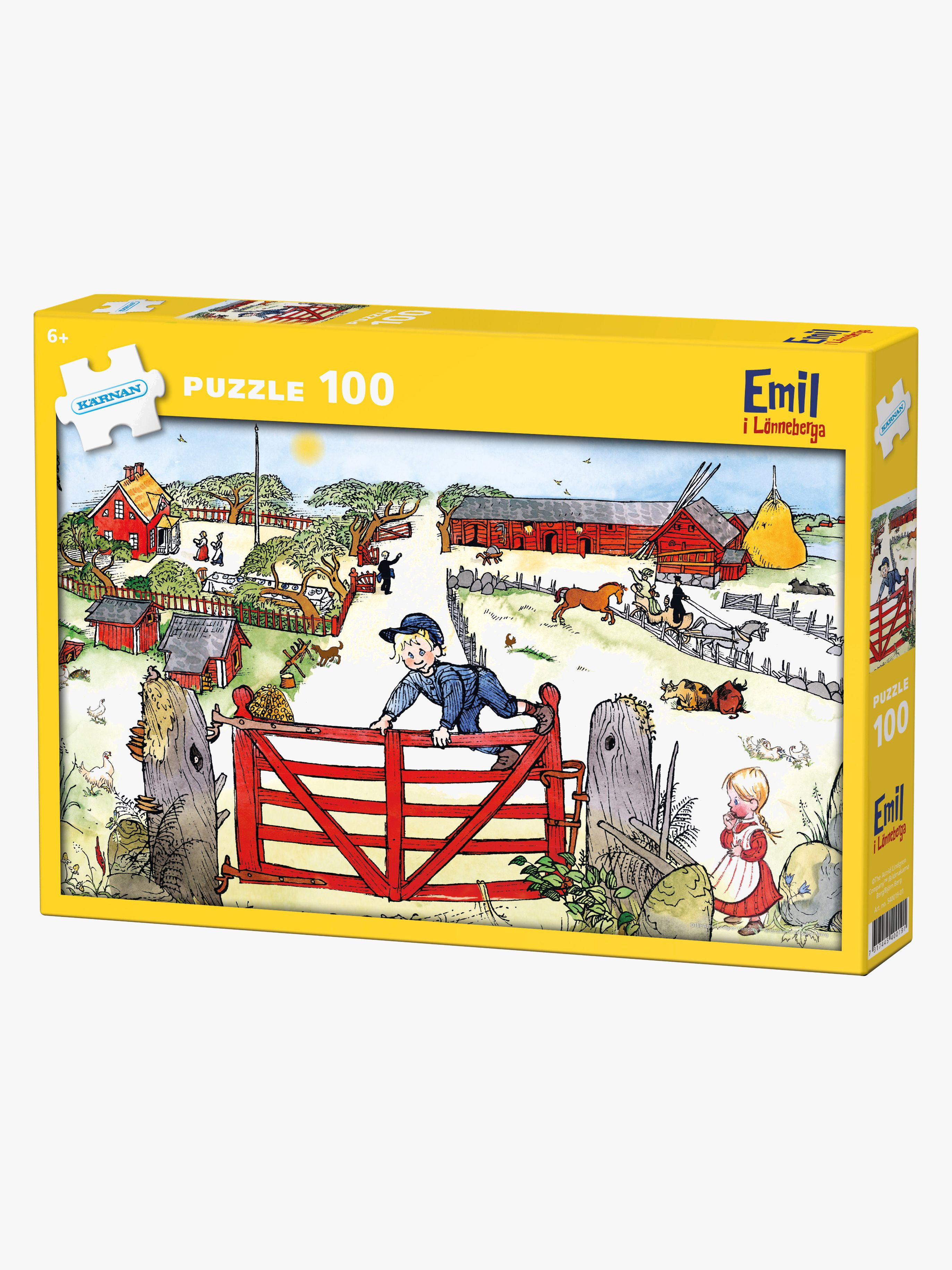 Kärnan Michel aus Lönneberga Puzzle 100 Teile