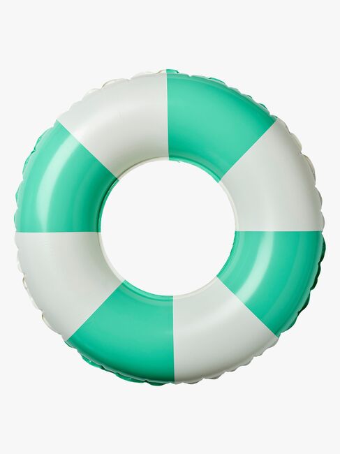 SUNNYLiFE Mini Schwimmring, Pool Party Green Stripe