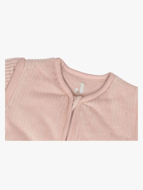 Jollein Schlafsack mit abnehmbaren Ärmeln Rund 90 cm, Rib Wild Rose