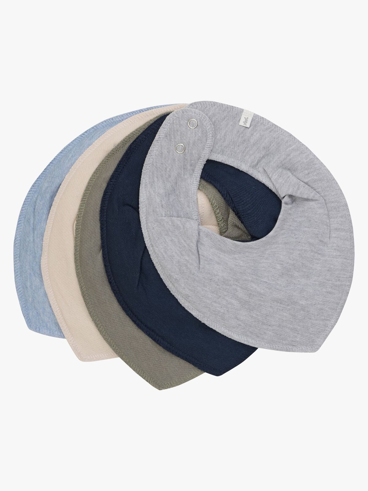Pippi Halstücher 5er-Pack, Blue Fog