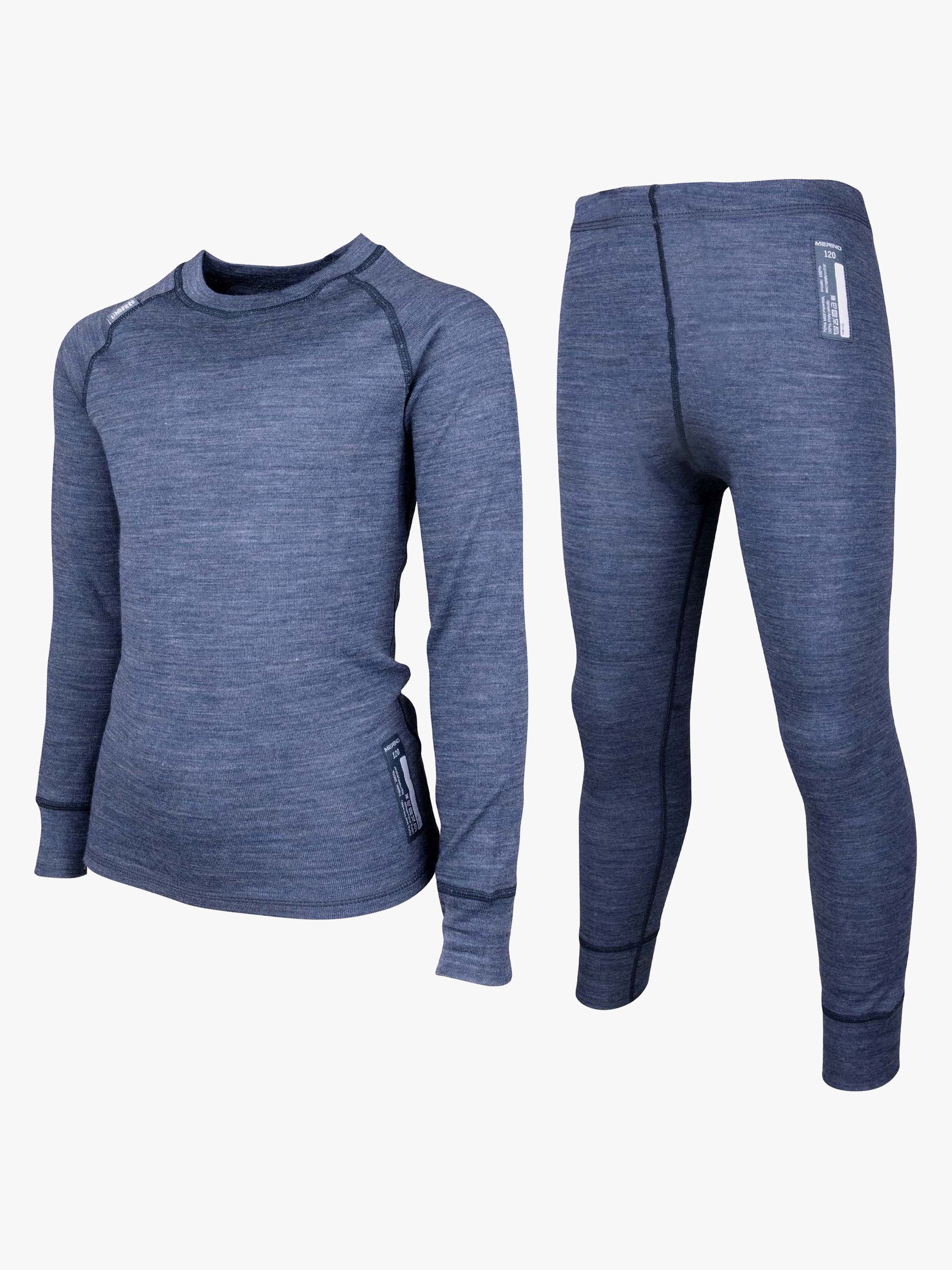 Merino Thermounterwäsche JR Merinomix, Orion Blue, 120