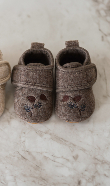 Mikk-Line Hausschuhe Wolle, Melange Denver