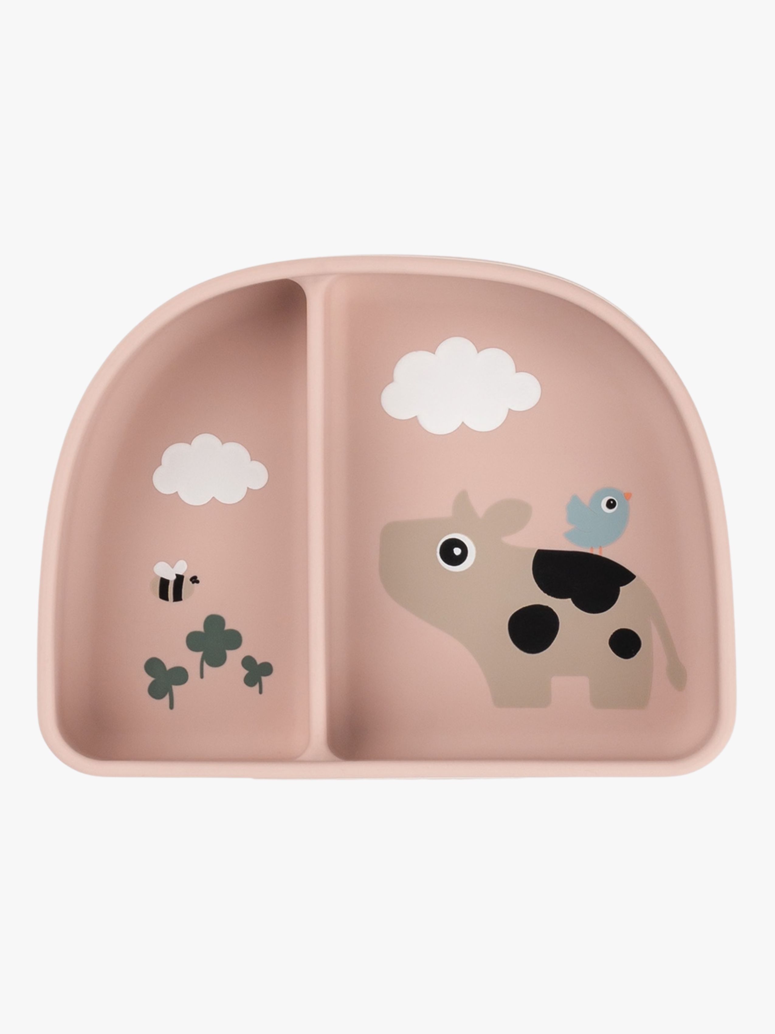 Done By Deer Tiny Farm Unterteilter Teller Stick &  Stay, Powder