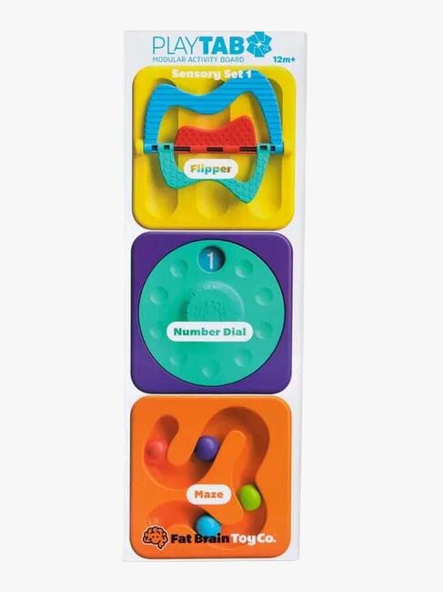 Fat Brain Play Tab Sensorisches Aktivitätsspielzeug Set 1