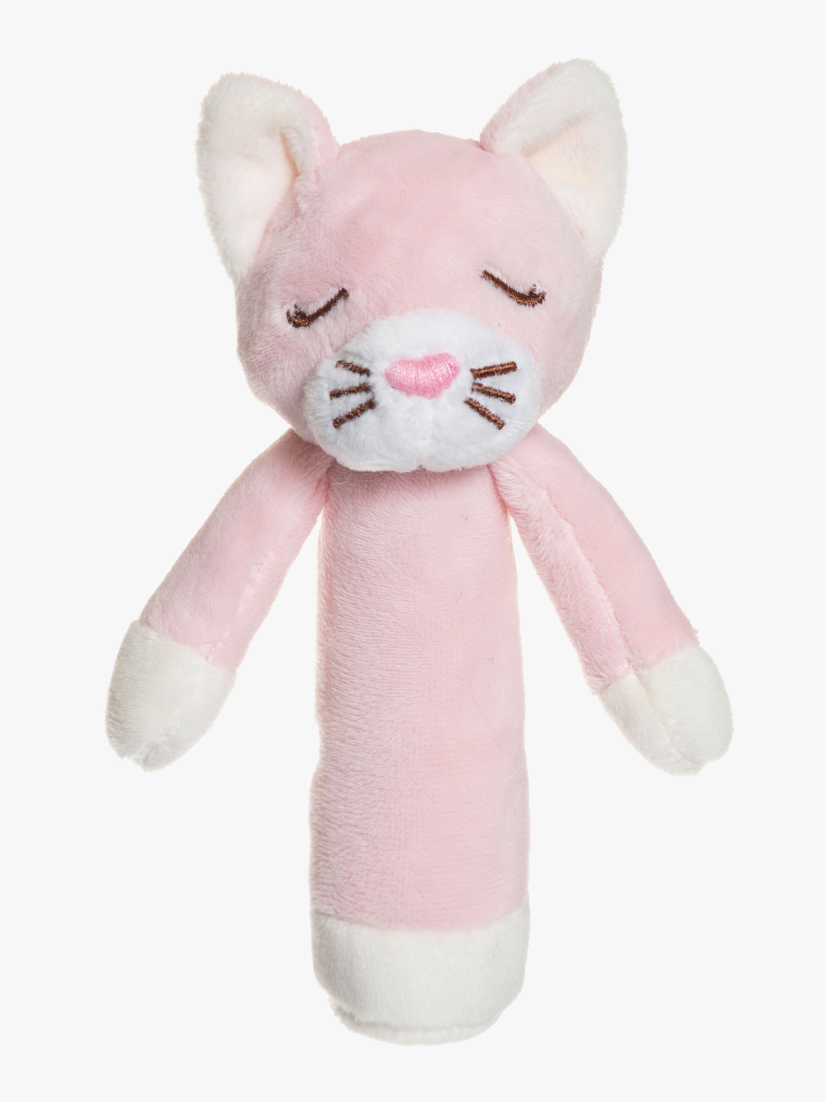 Teddykompaniet Diinglisar Katze Rassel, Babyrosa, Babyspielzeug