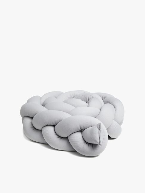 Alice & Fox ALEAH Geflochtenes Nestchen 200 cm, Light Grey