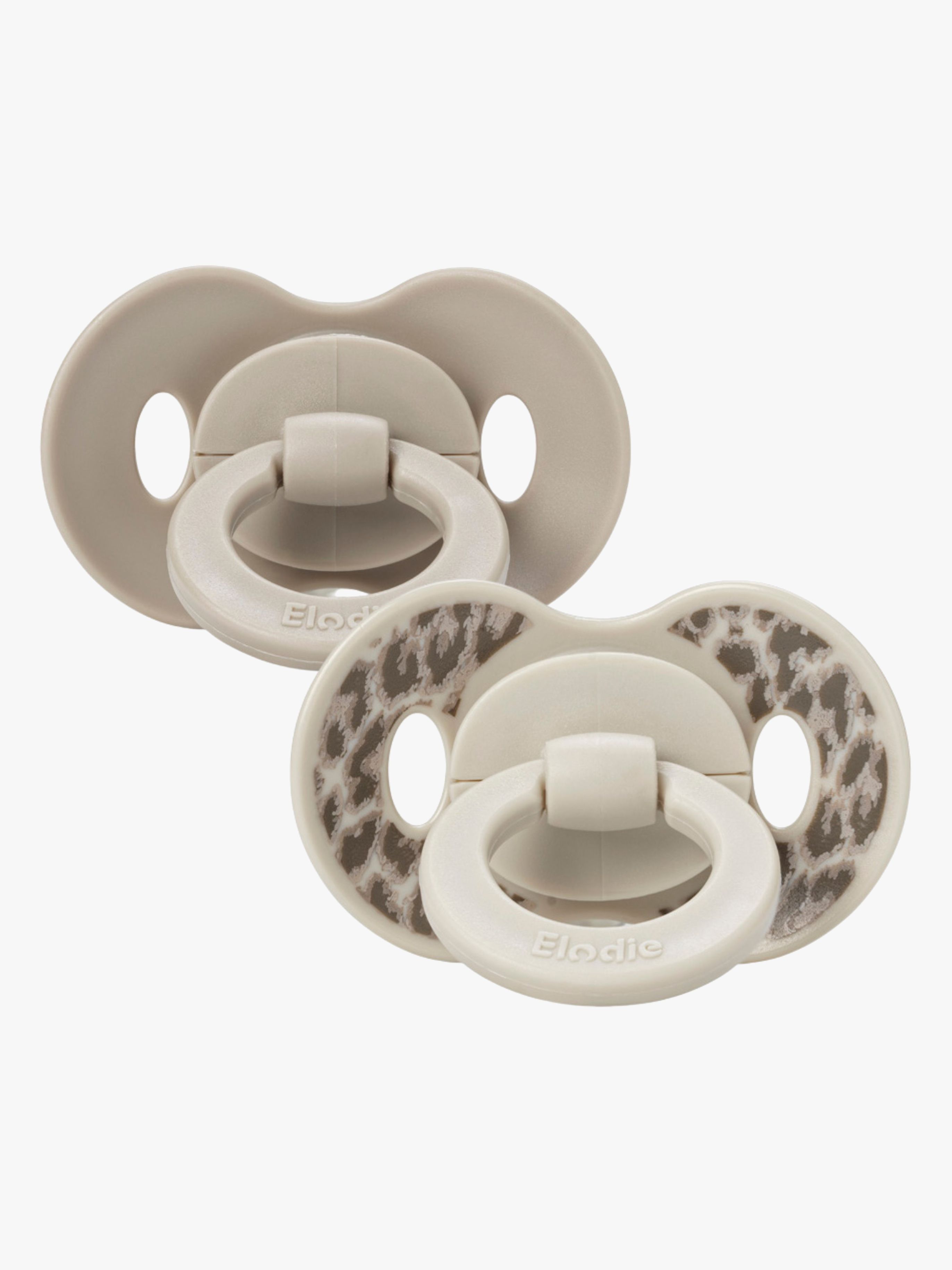 Elodie Details Binky Bundle Schnuller 0-6m Silikon 2er-Pack, Le Leopard