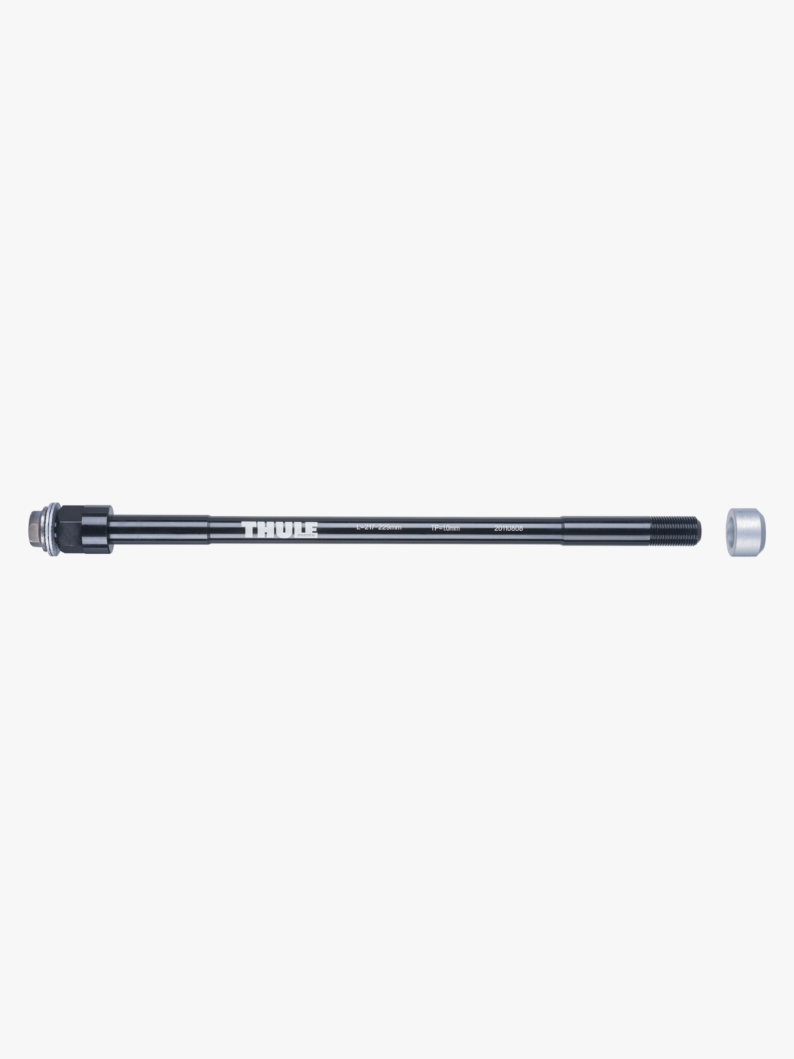 Thru Axle 217-229mm, M12 x 1.0 Adapter
