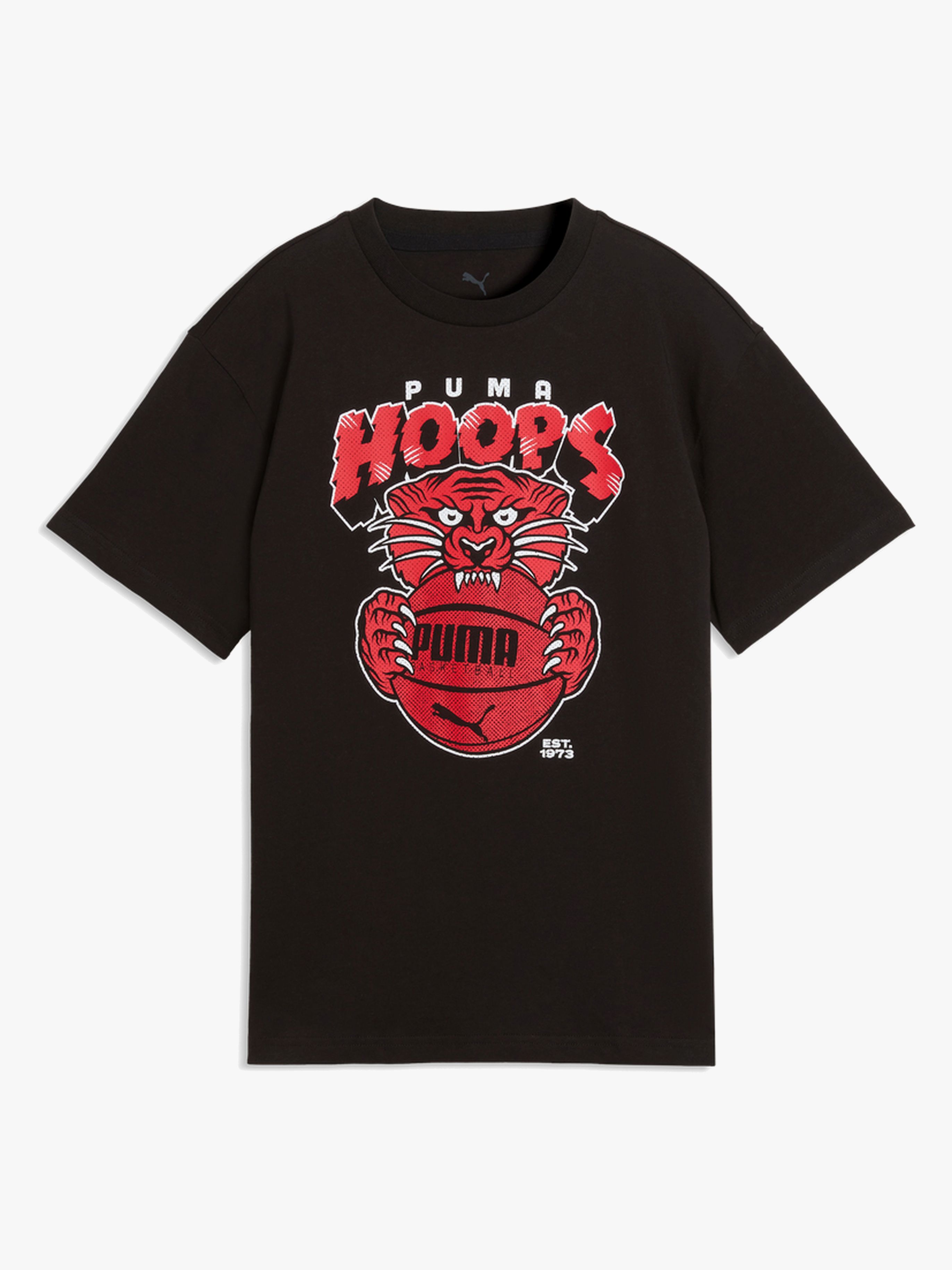 Puma Basketball Flagrant Foul T-Shirt, Schwarz, 128
