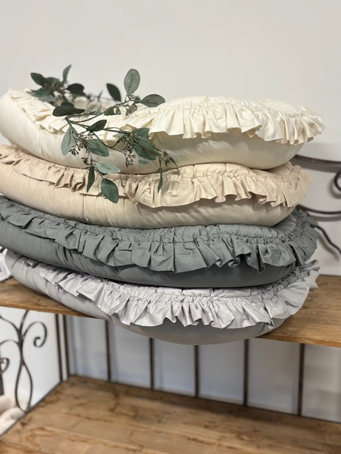 Mini Dreams Cozy Babynest Rüschen, Grün