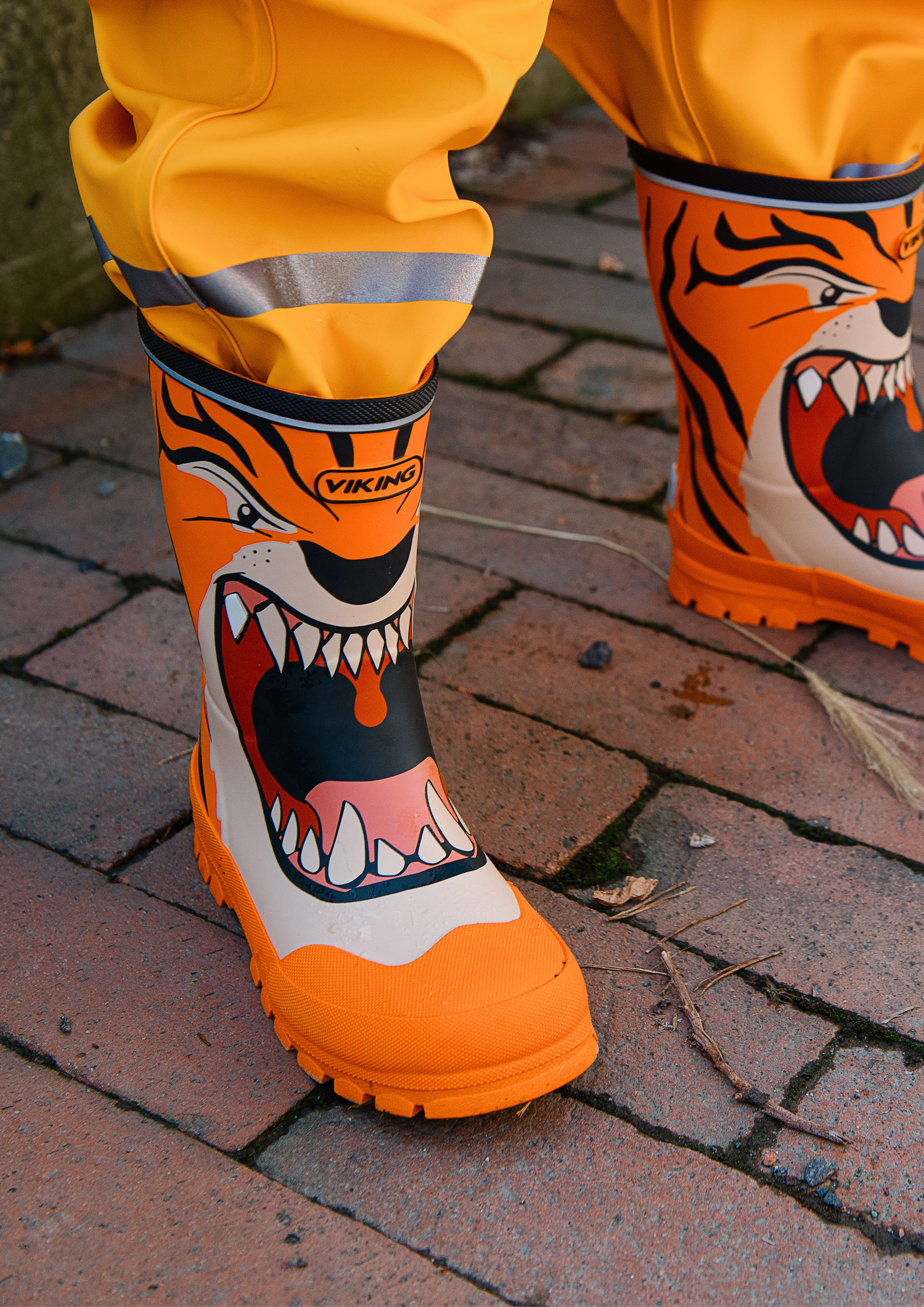 Jolly Print Gummistiefel, Orange, 26, Kindergummistiefel, Kinderstiefel, Gummistiefel kinder, Kids