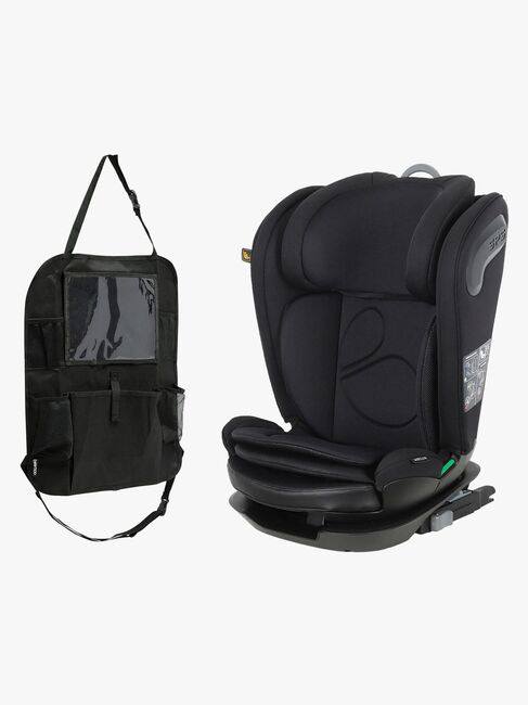 Beemoo Reform ISOFIX Kindersitz inkl. Smart Organizer, Black Stone