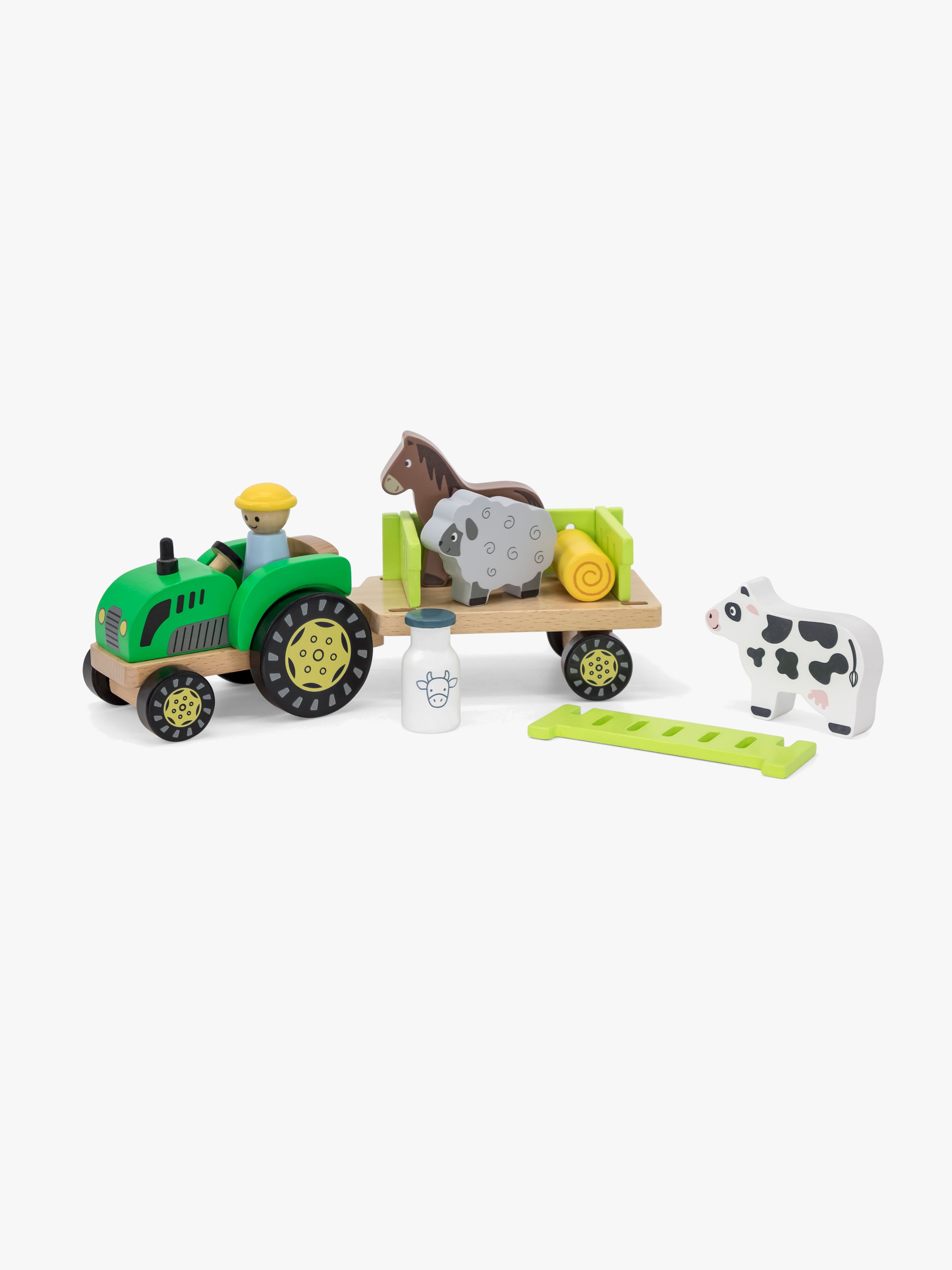 VIGA Farm Traktor mit Anhänger