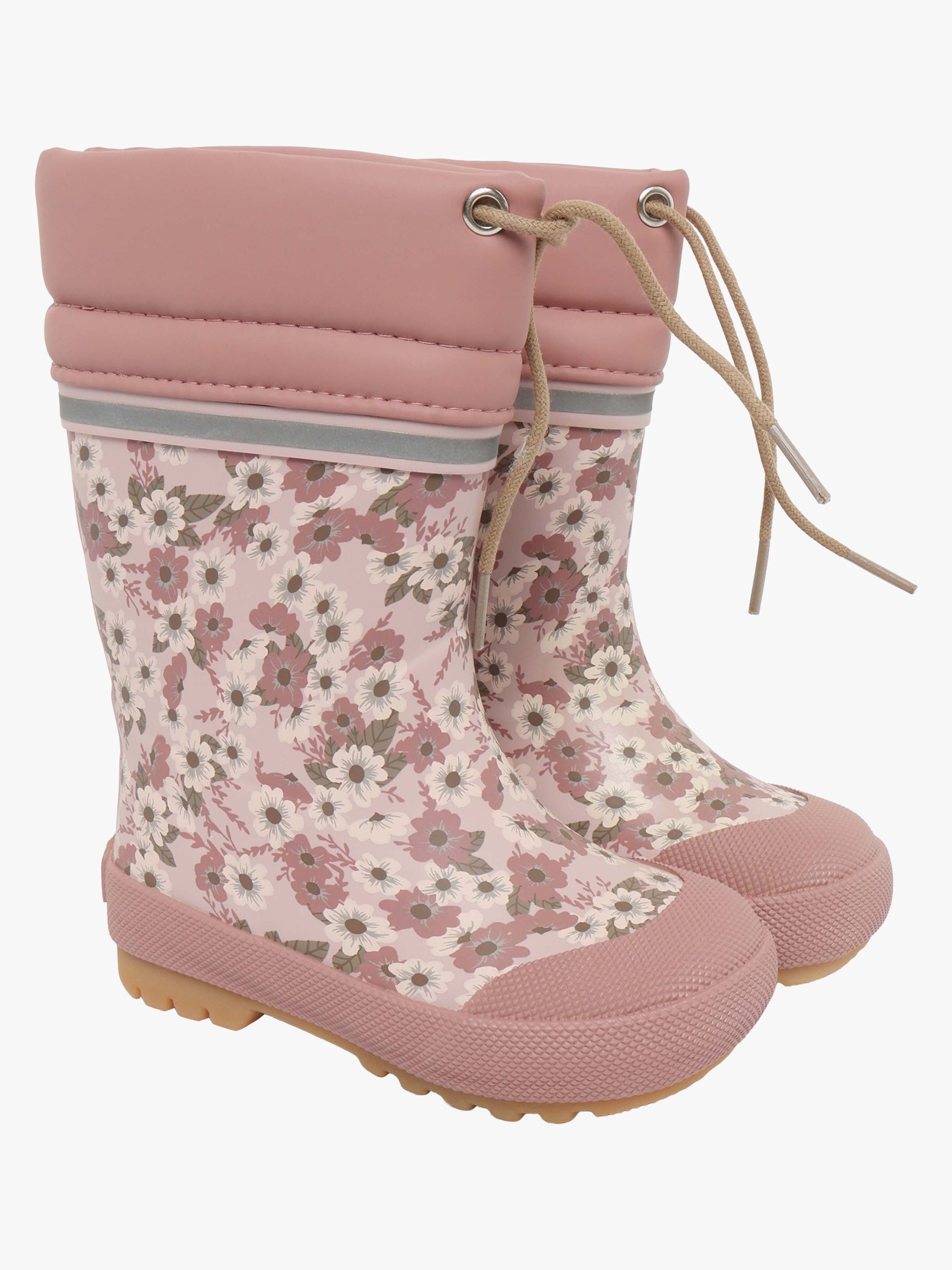 CeLaVi Gefütterte Gummistiefel, Rose, 22, Kindergummistiefel, Kinderstiefel, Gummistiefel kinder, Kids