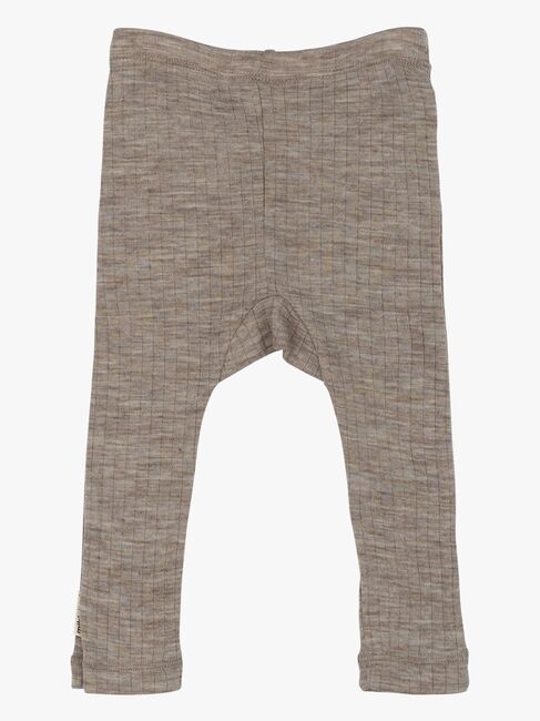 Mikk-Line Leggings Baby Merinowolle, Melange Denver