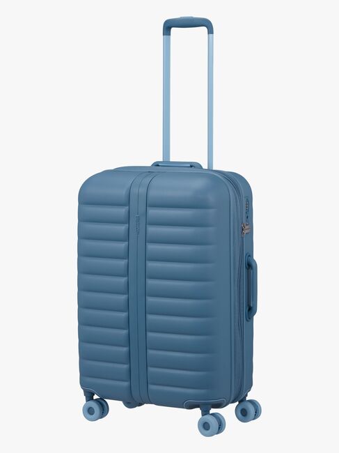American Tourister Neovibe Spinner Koffer 66-74L, Steel Blue