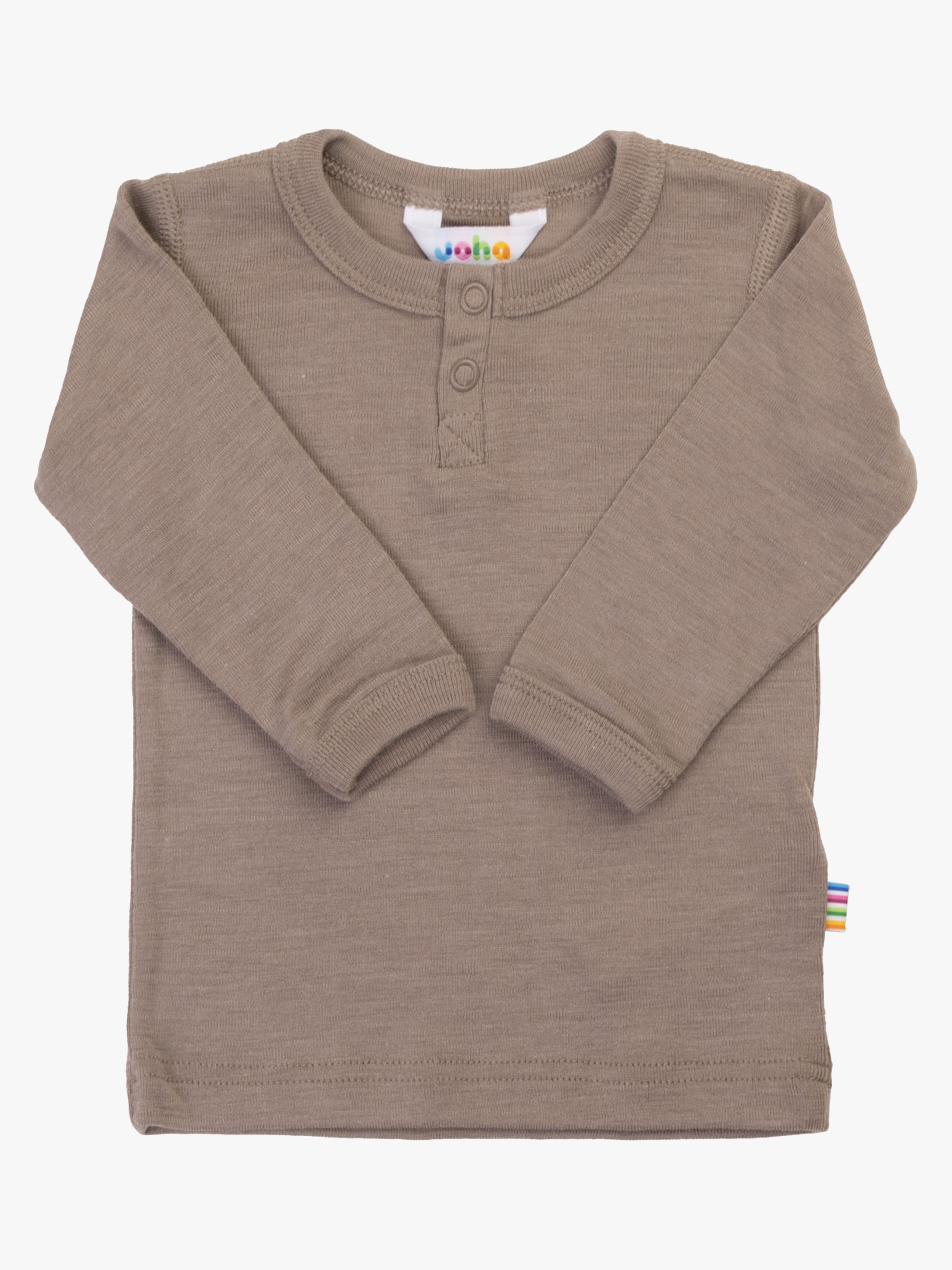 Joha Pullover Merinowolle, Drk. Beige, 60