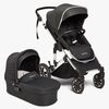 Beemoo Maxi 4 Kombikinderwagen, Black/Silver