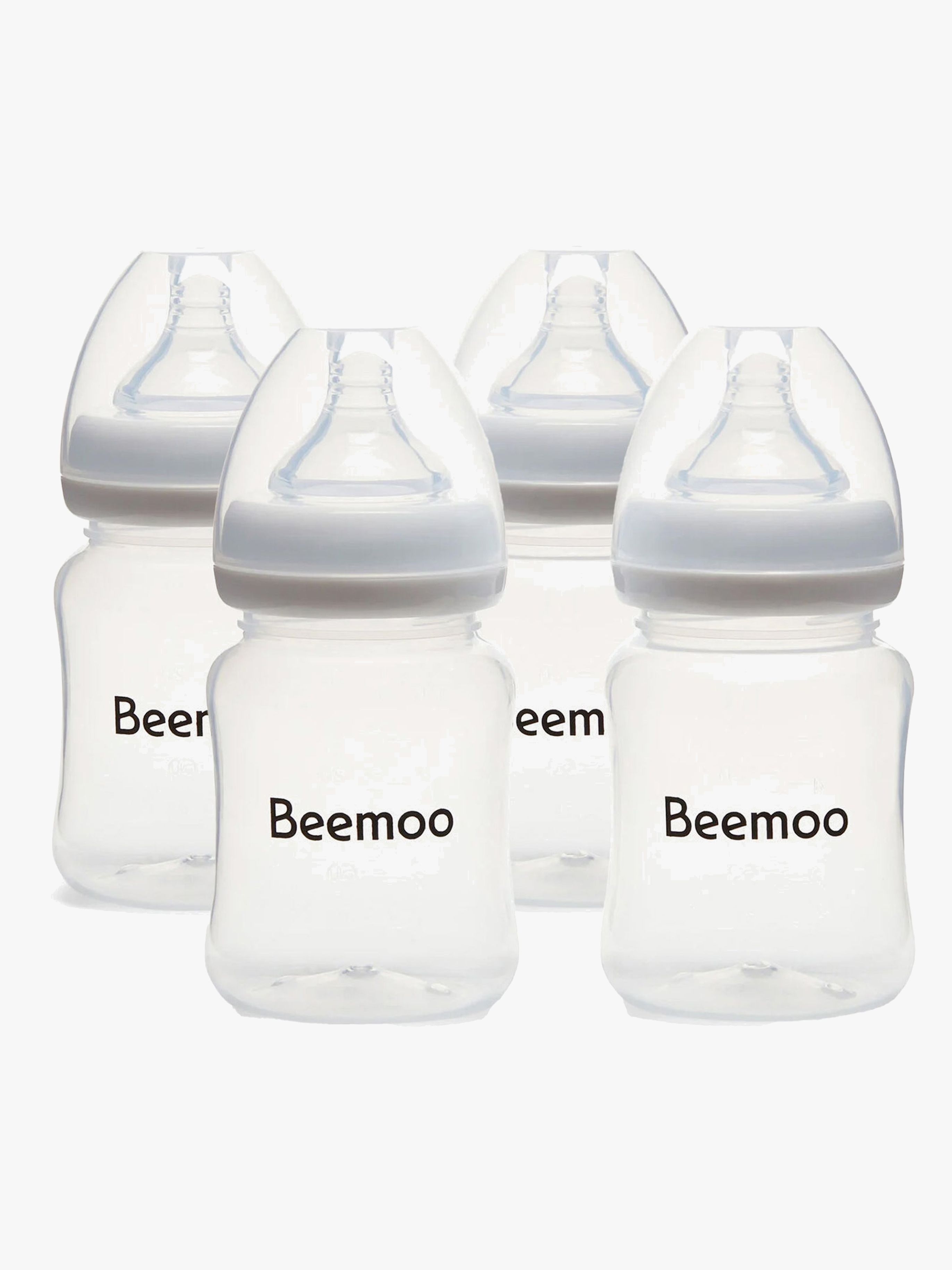 Beemoo CARE Muttermilchflasche 180 ml, 4er-Pack