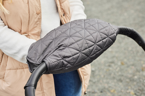 Oh, Poppy! Luna Quilted Handwärmer, Anthracite Gray