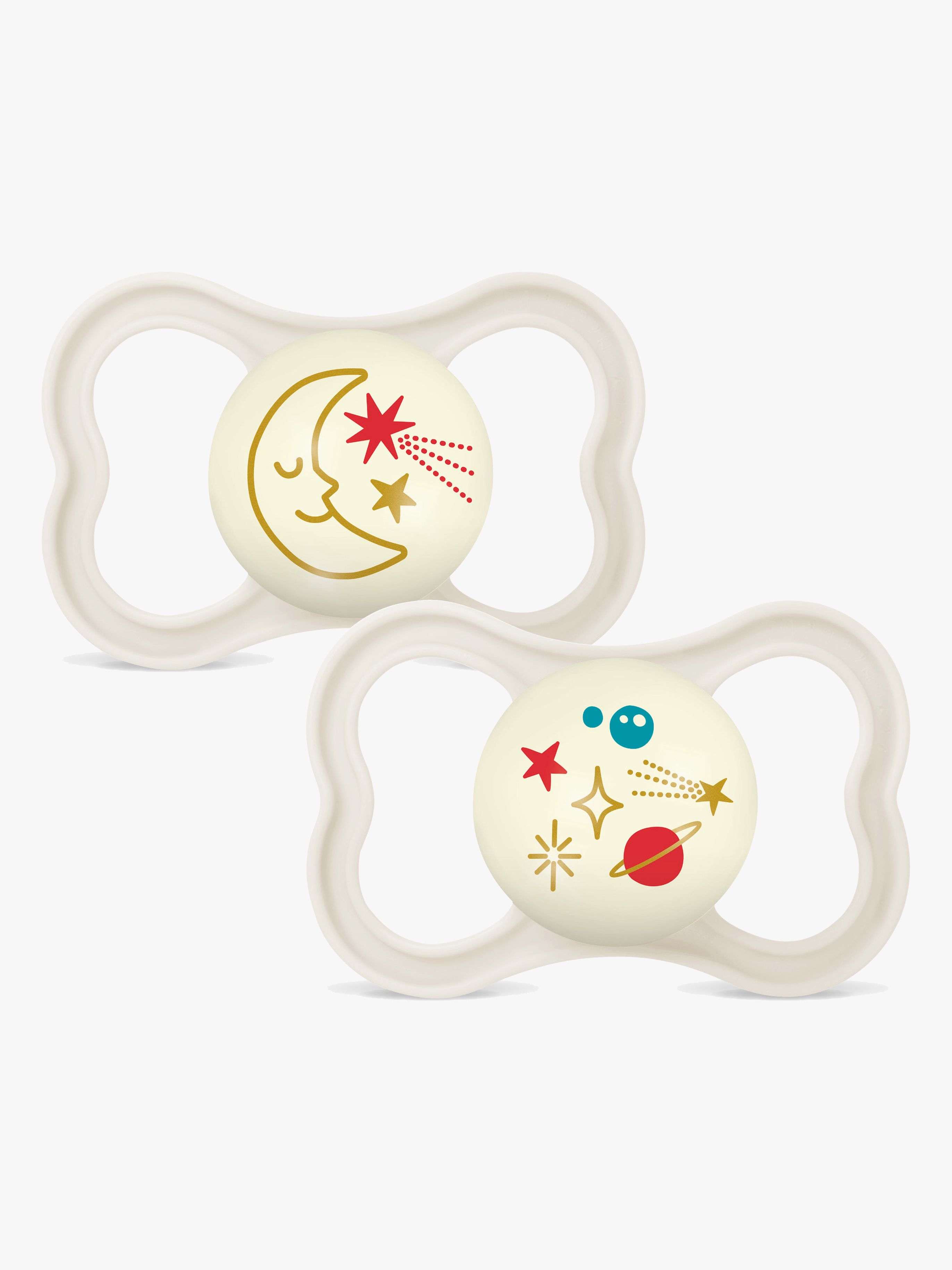 MAM Air Night Silikon Schnuller 6-16m, Neutral