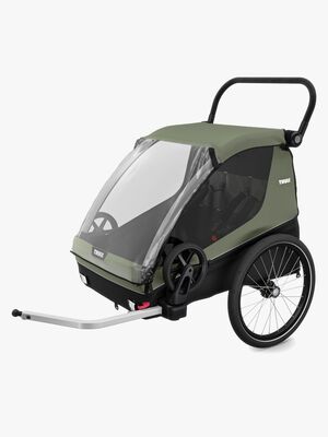 Thule Courier Fahrradanhänger, Vintage Green