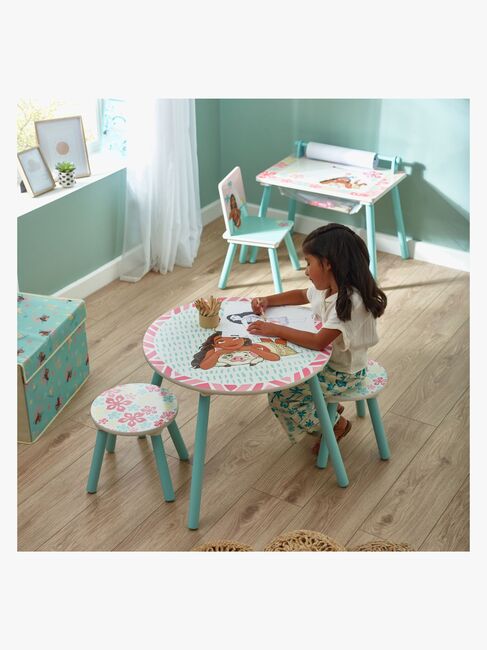 Disney Vaiana Tisch und Stühle, Blau