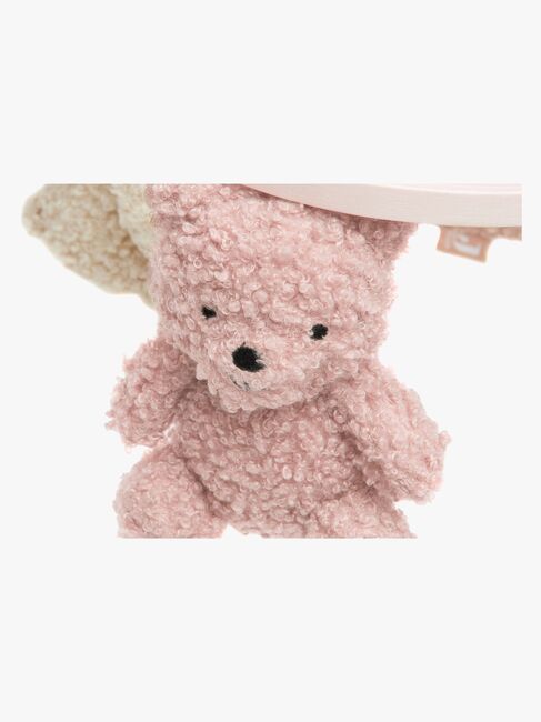 Jollein Teddy Bear Mobile, Natural/Wild rose