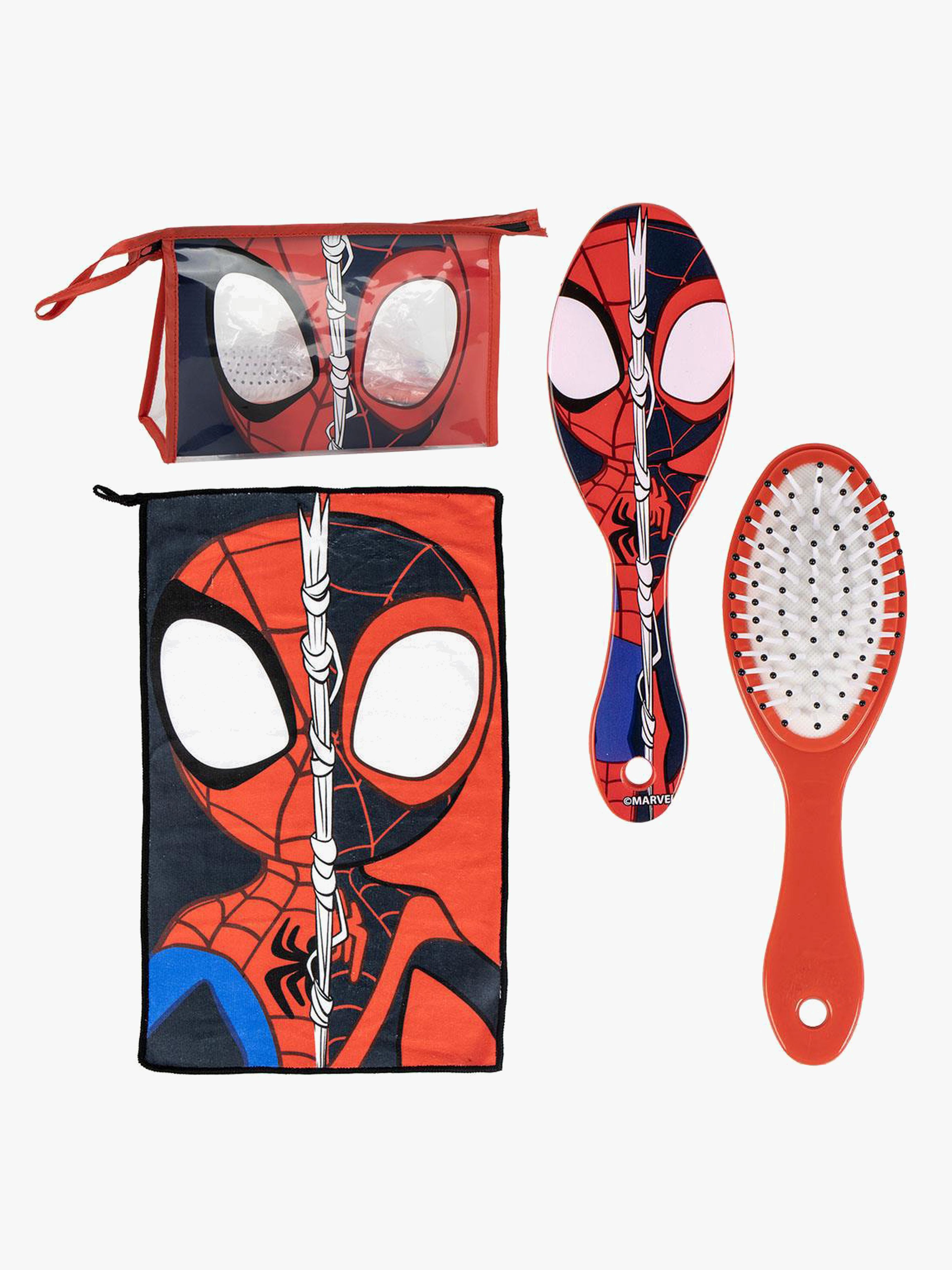 Spidey And His Amazing Friends Kulturbeutel mit Handtuch &  Haarbürste