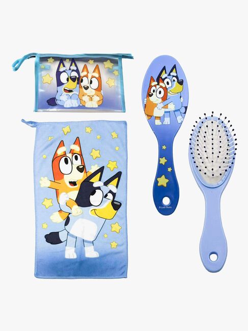 Bluey Kulturbeutel Bürste & Handtuch