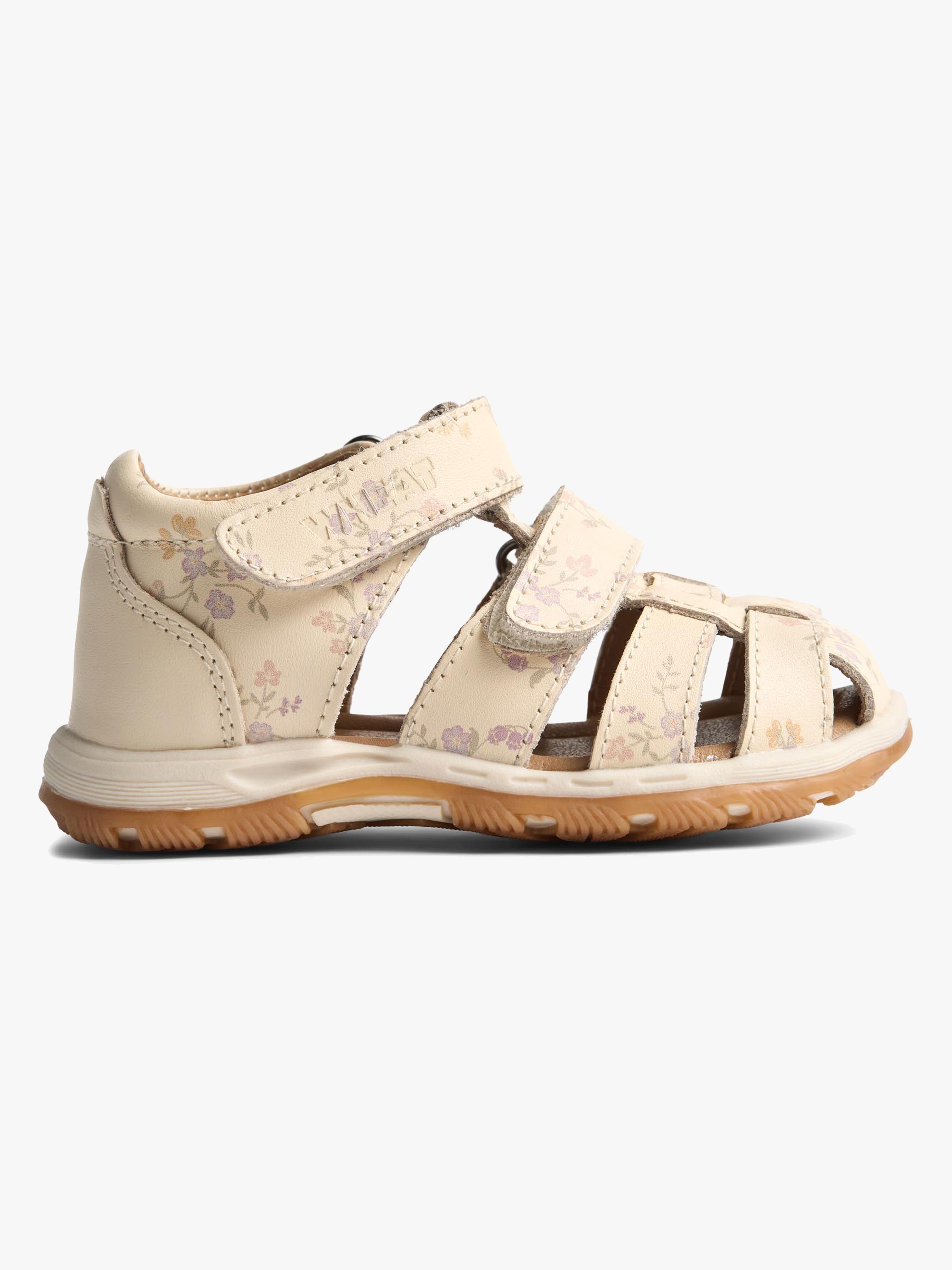 Wheat Frei Kinder Sandalen, Apricot Flowers, 29