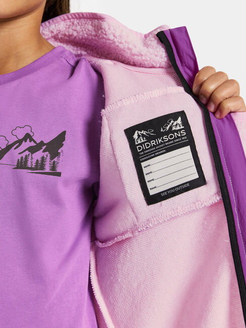 Didriksons Exa Fleecejacke, Orchid Pink